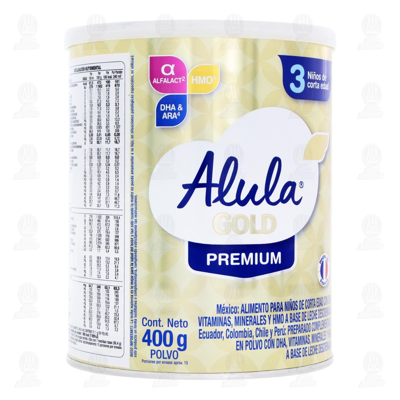 Imagen para Fórmula Infantil Alula Gold Premium Etapa 3, 400 gr.