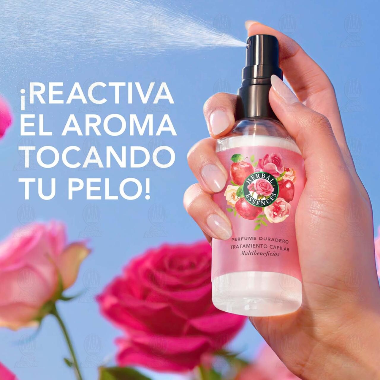 Tratamiento Capilar Herbal Essences Perfume Duradero en Spray, 100 ml. image number 4