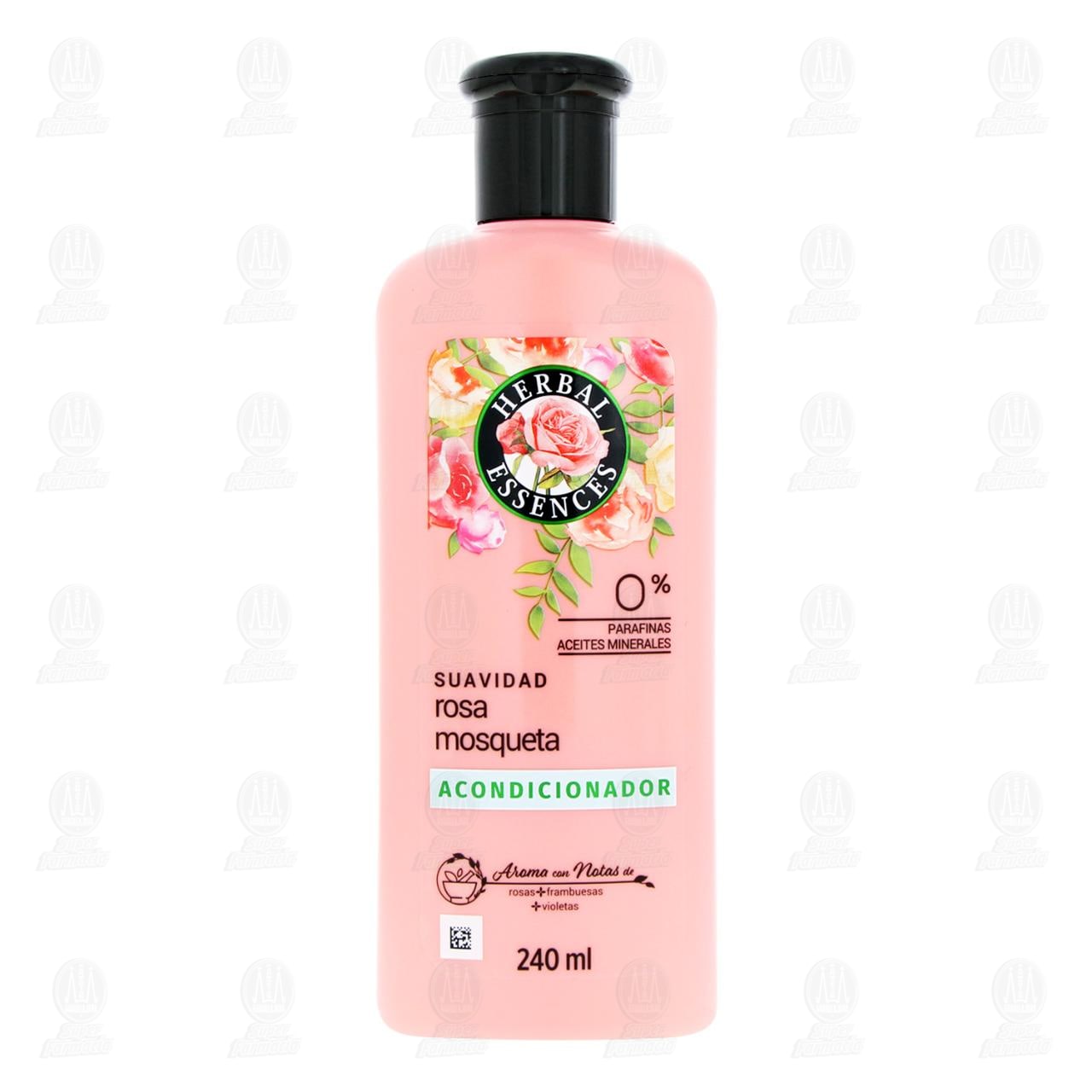 Acondicionador Herbal Essences Suavidad Rosa Mosqueta, 240 ml. image number 1
