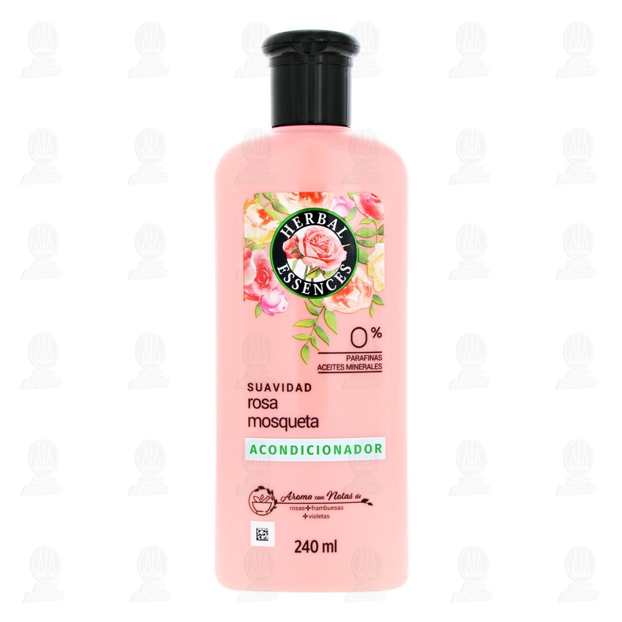 Acondicionador Herbal Essences Suavidad Rosa Mosqueta, 240 ml. image number 1