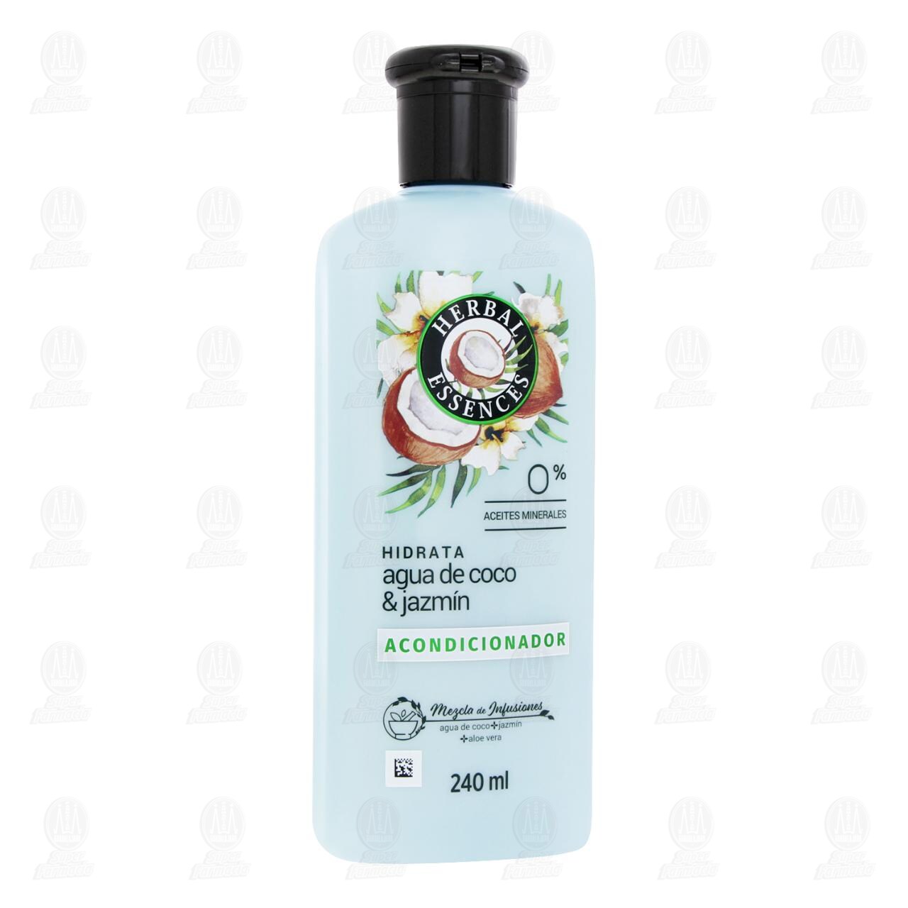 Acondicionador Herbal Essences Hidrata Agua de Coco & Jazm&iacute;n, 240 ml. image number 0