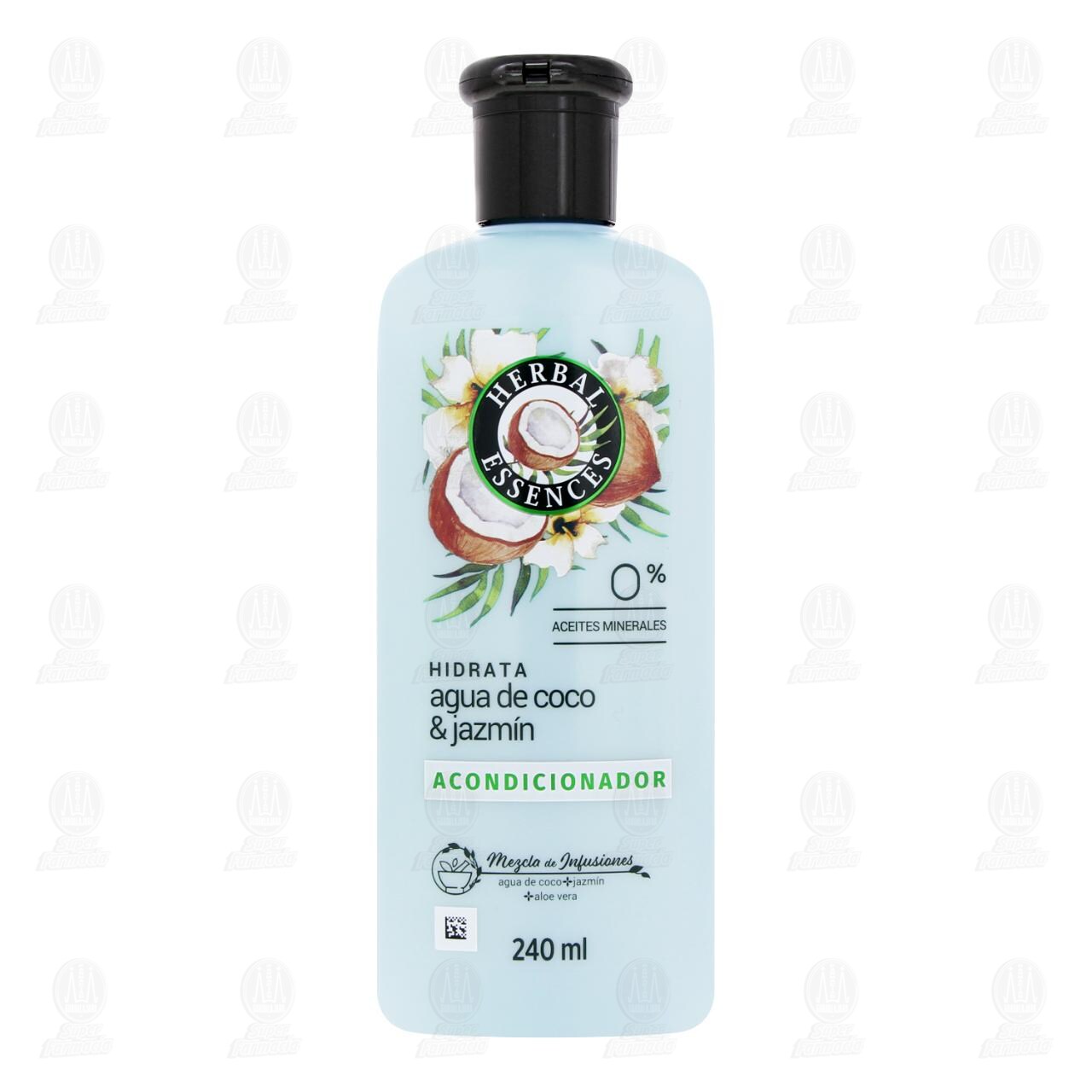 Acondicionador Herbal Essences Hidrata Agua de Coco & Jazm&iacute;n, 240 ml. image number 1