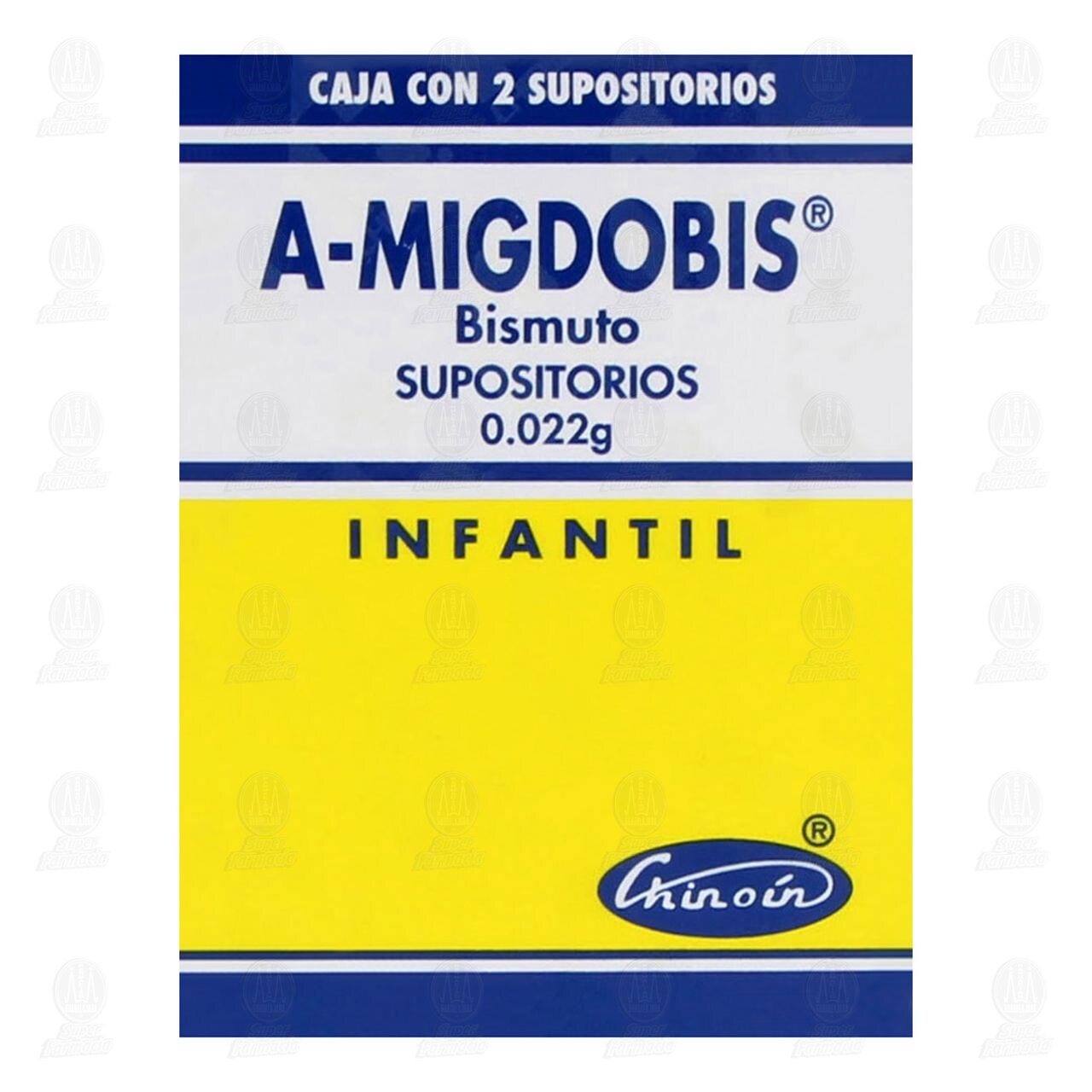 A-migdobis Infantil 0.022 gr, 2 Supositorios. image number 1