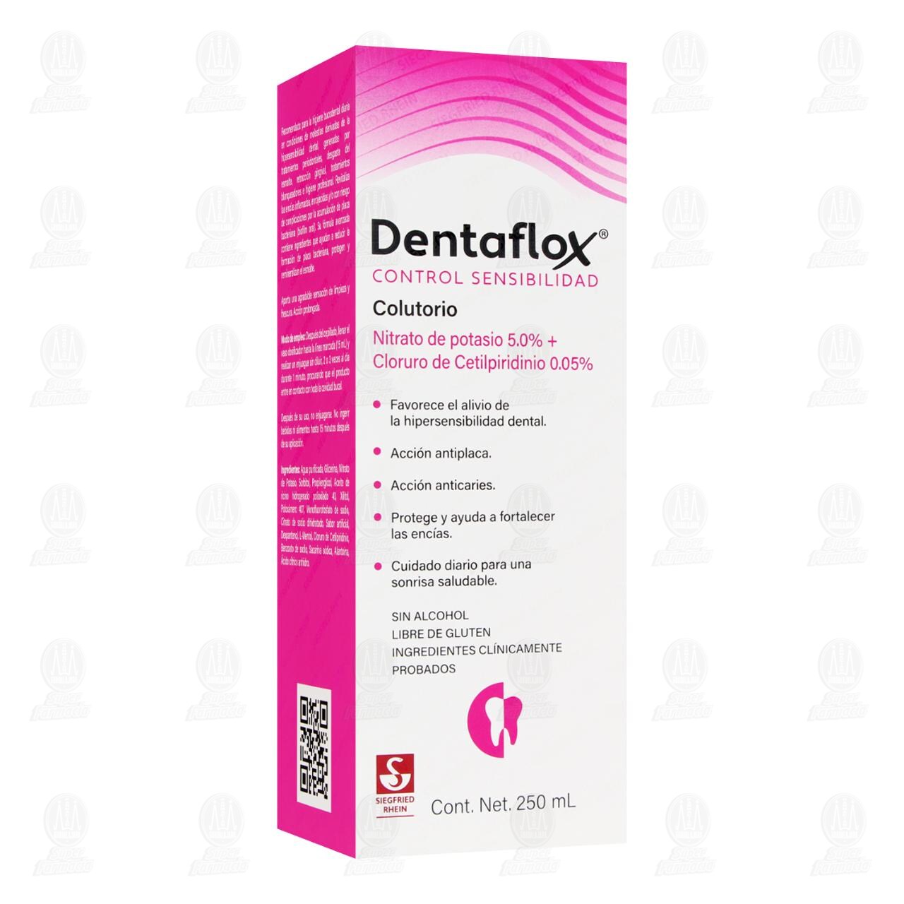 Dentaflox Control Sensibilidad Colutorio, 250 ml. image number 0