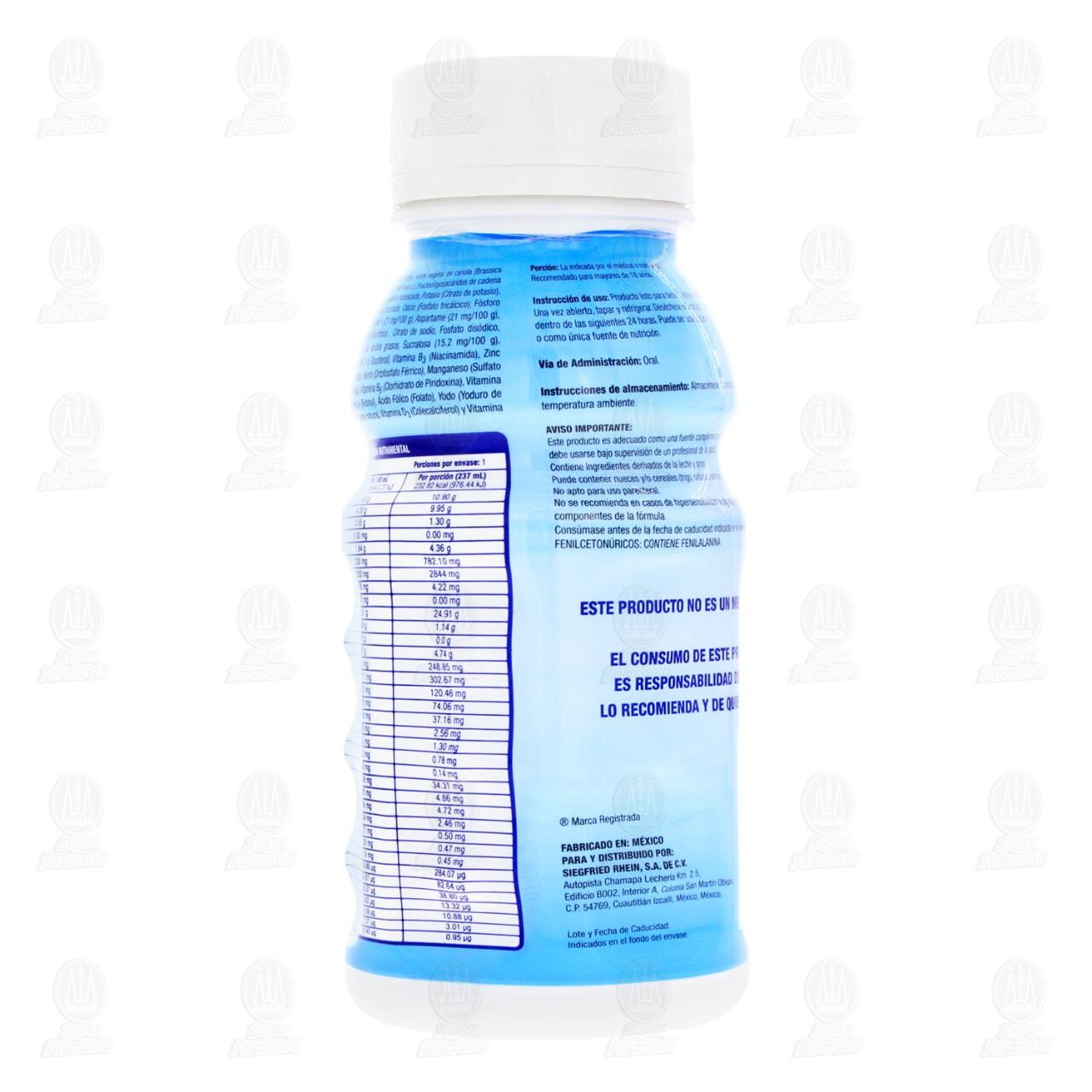 Nutribio Sf Sabor Chocolate, 237 ml. image number 2