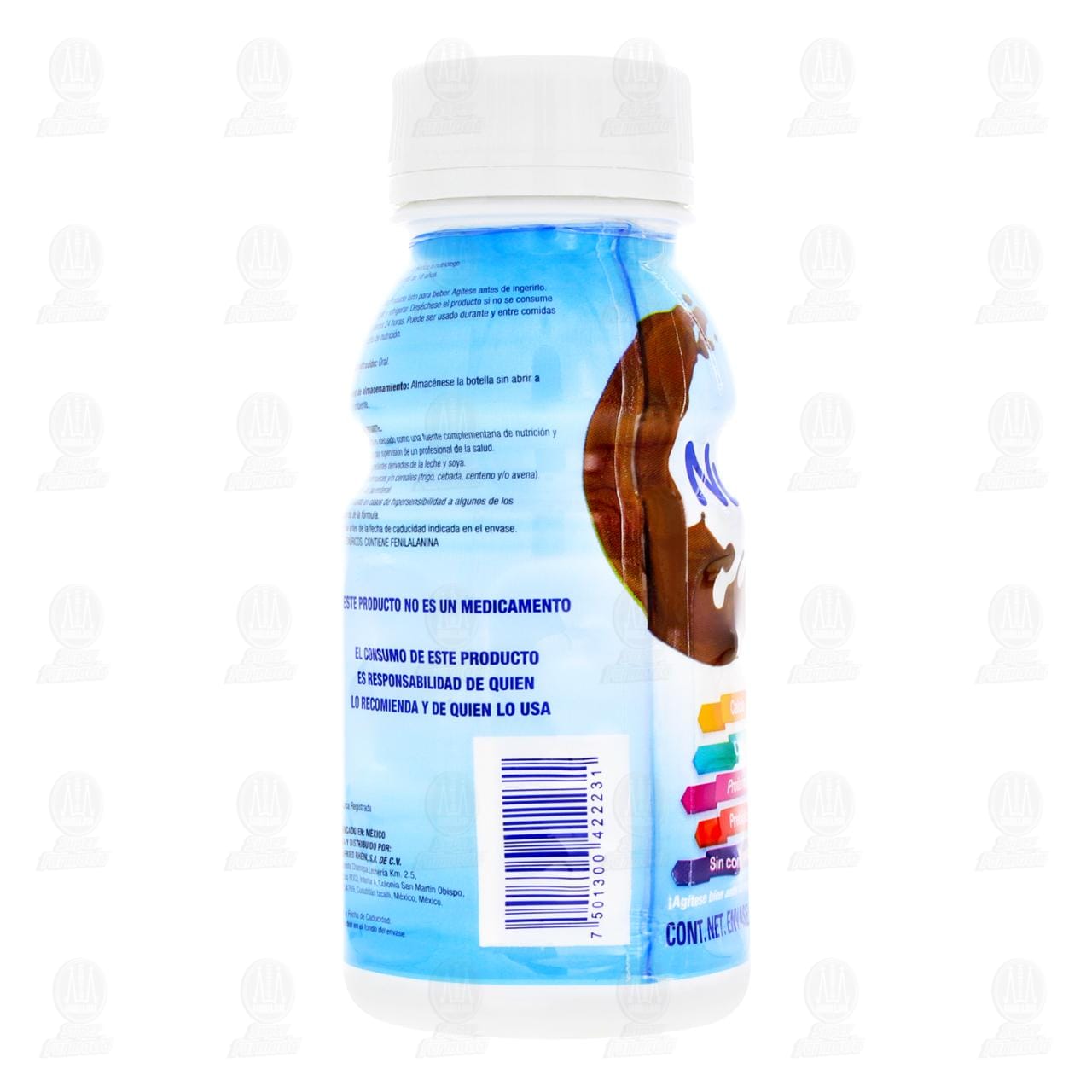 Nutribio Sf Sabor Chocolate, 237 ml. image number 4