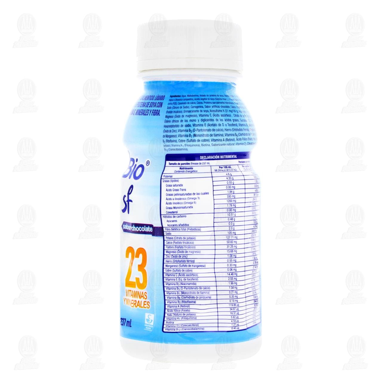 Nutribio Sf Sabor Chocolate, 237 ml. image number 3