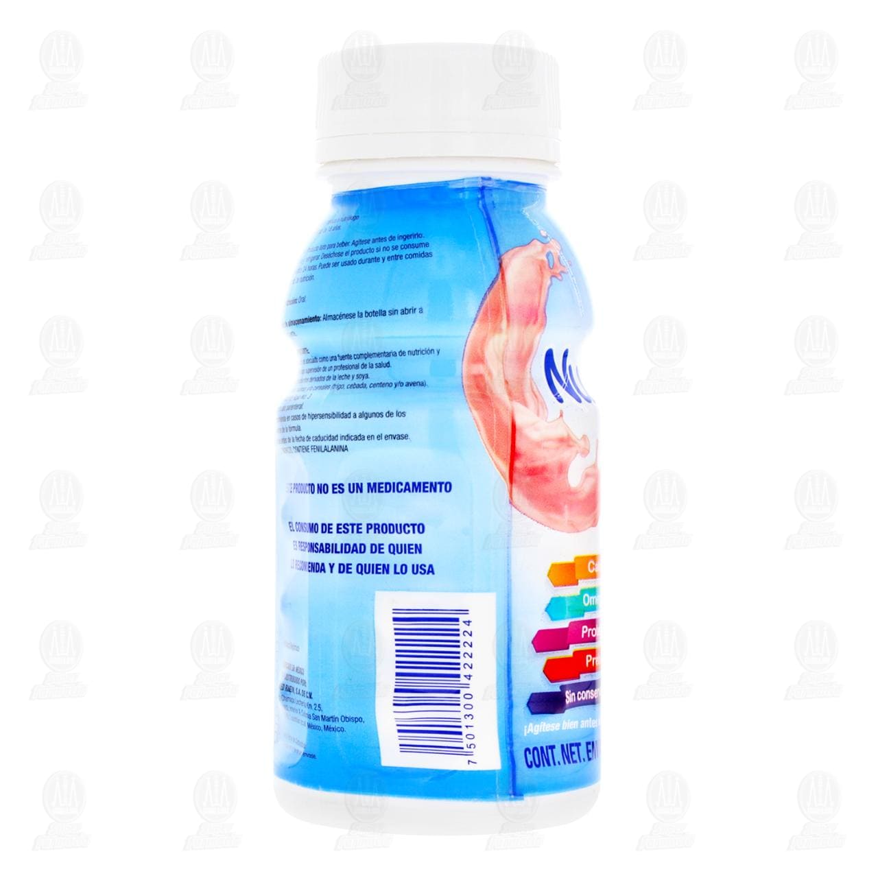 Nutribio Sf Sabor Fresa, 237 ml. image number 4