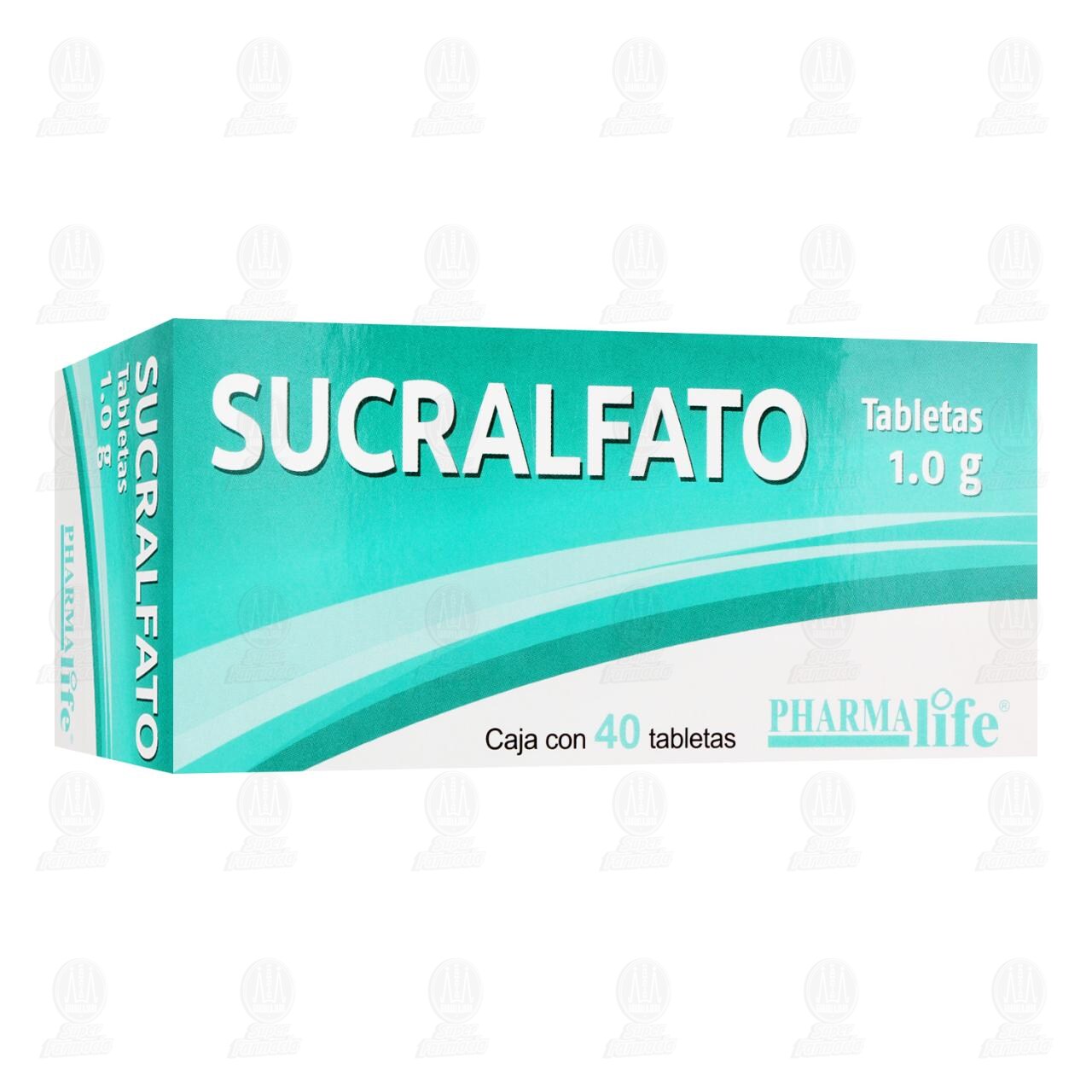 Sucralfato 1.0 gr, 40 Tabletas Pharmalife. image number 0