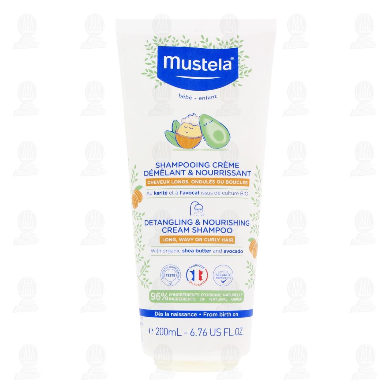Imagen para Mustela Bebé Shampoo Desenredante en Crema, 200 ml.