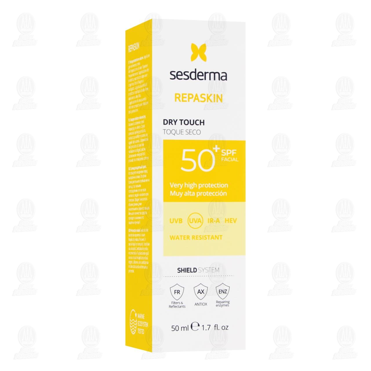 Fotoprotector Solar Facial Sesderma Repaskin Dry Touch SPF 50+, 50 ml. image number 0