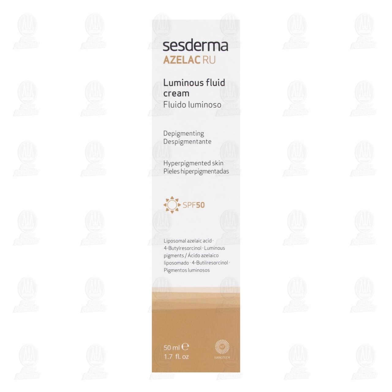 Fluido Luminoso Sesderma Azelac Ru SFP 50, 50 ml. image number 1