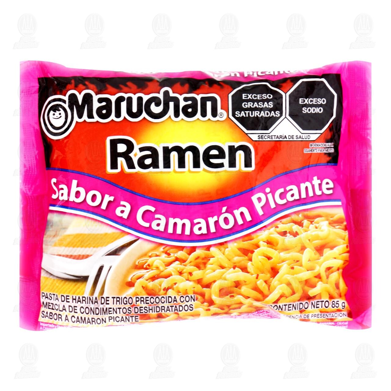 Sopa Maruchan Ramen Sabor a Camarón Picante, 85 gr. image number 0