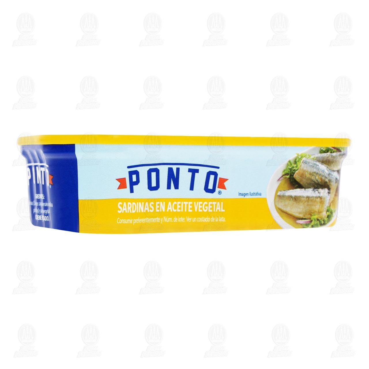 Imagen para Sardinas Ponto en Aceite Vegetal, 120 gr.