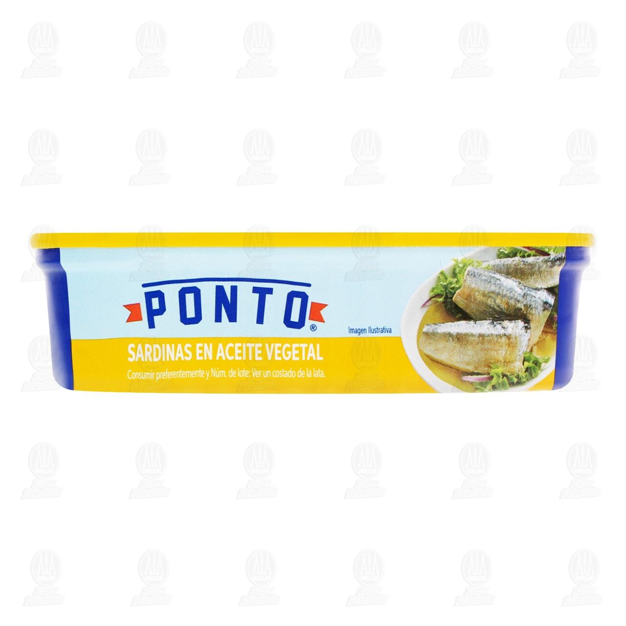 Sardinas Ponto en Aceite Vegetal, 120 gr. image number 1