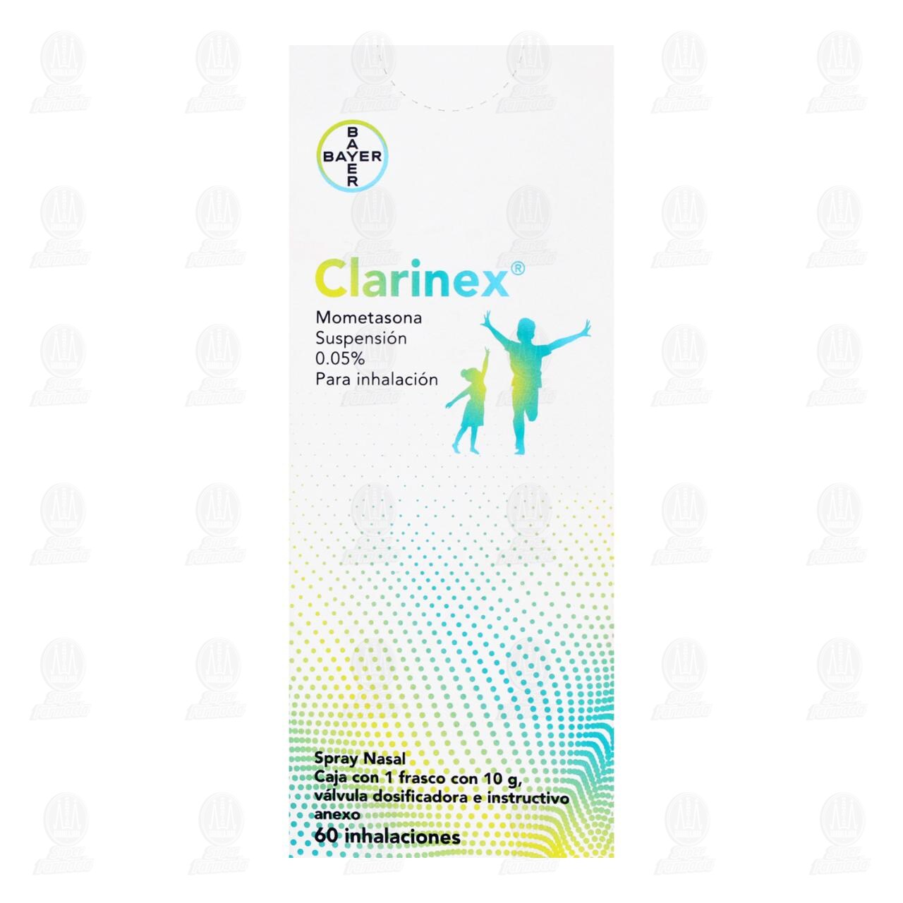 Clarinex 0.05% Suspensi&oacute;n para Inhalaci&oacute;n, 10 gr 60 Inhalaciones. image number 2