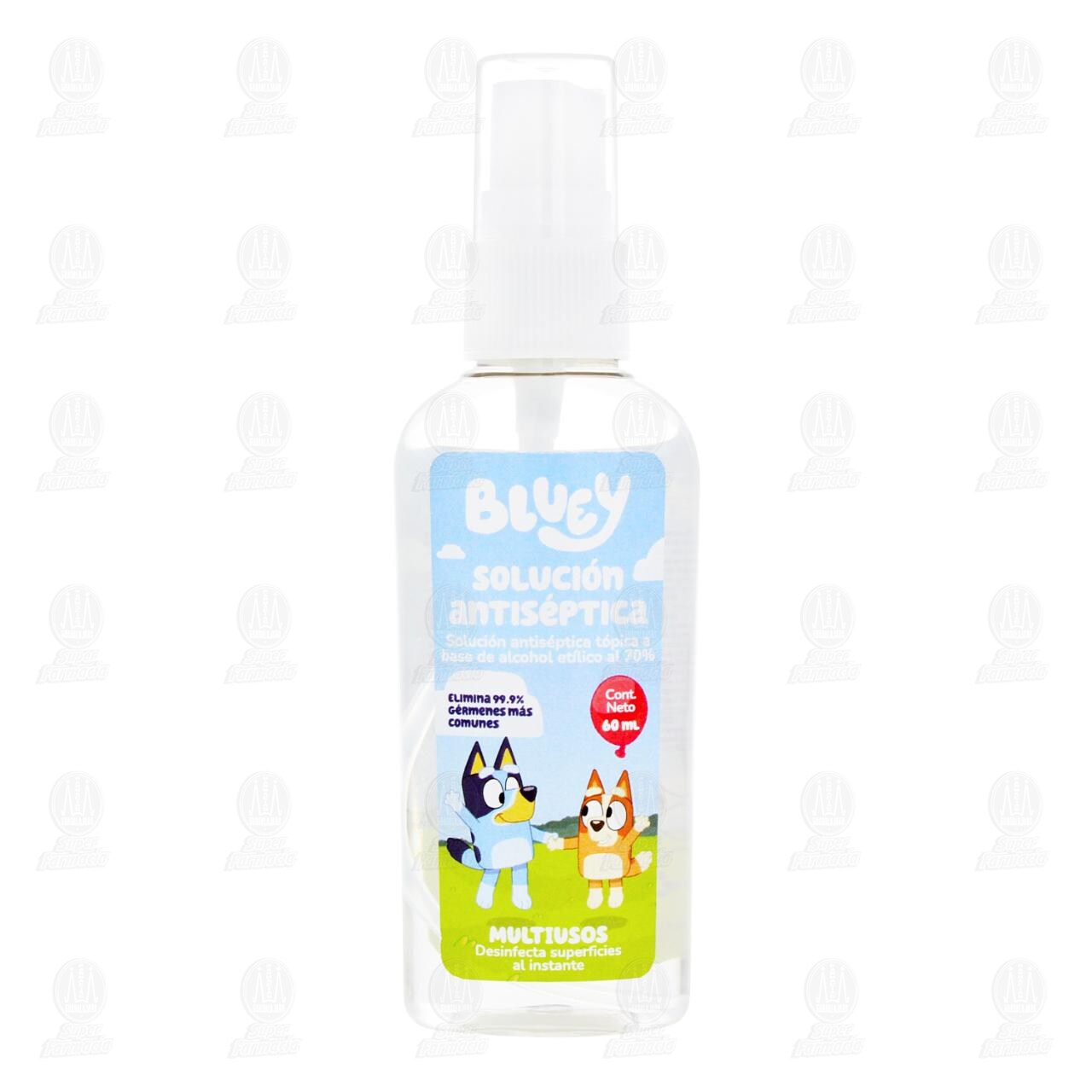 Soluci&oacute;n Antis&eacute;ptica Zuum Klin Sspray Multiusos Edici&oacute;n Bluey, 60 ml. image number 1