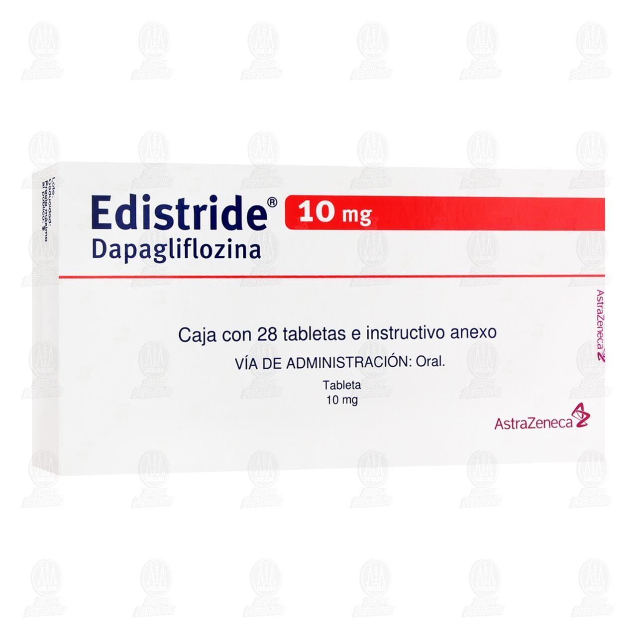 Edistride 10 mg, 28 Tabletas. image number 0
