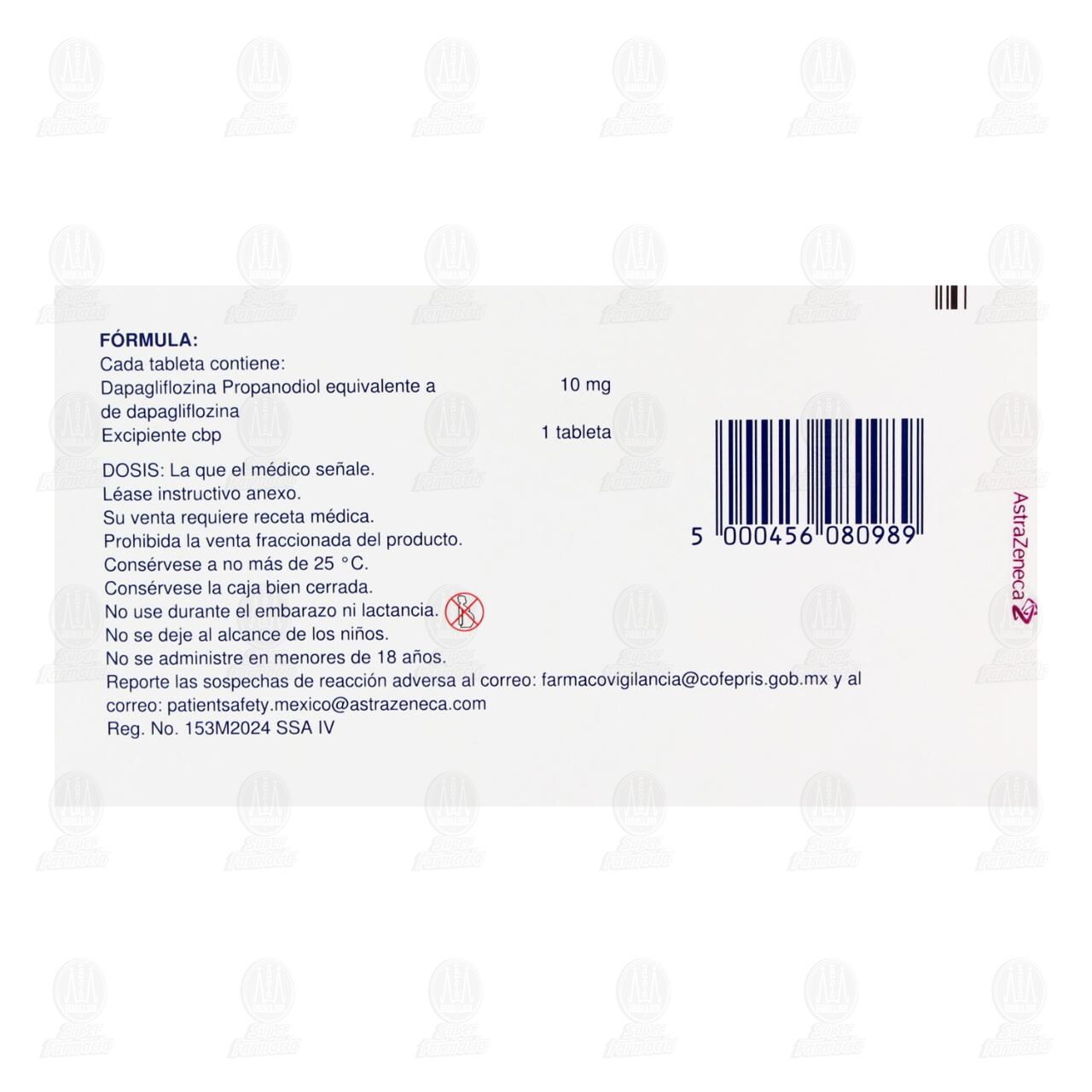 Edistride 10 mg, 28 Tabletas. image number 2