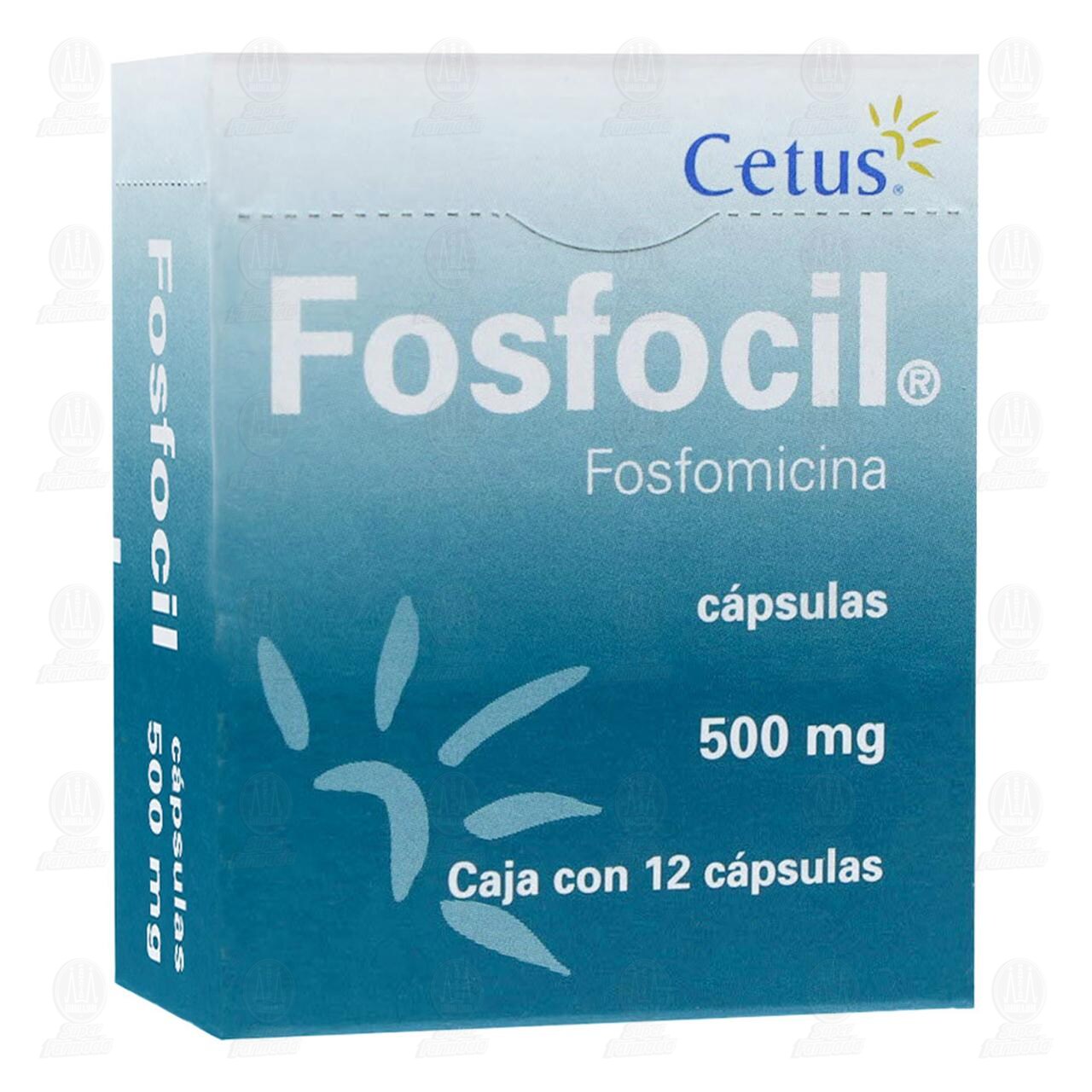 Fosfocil 500 mg, 12 C&aacute;psulas. image number 0