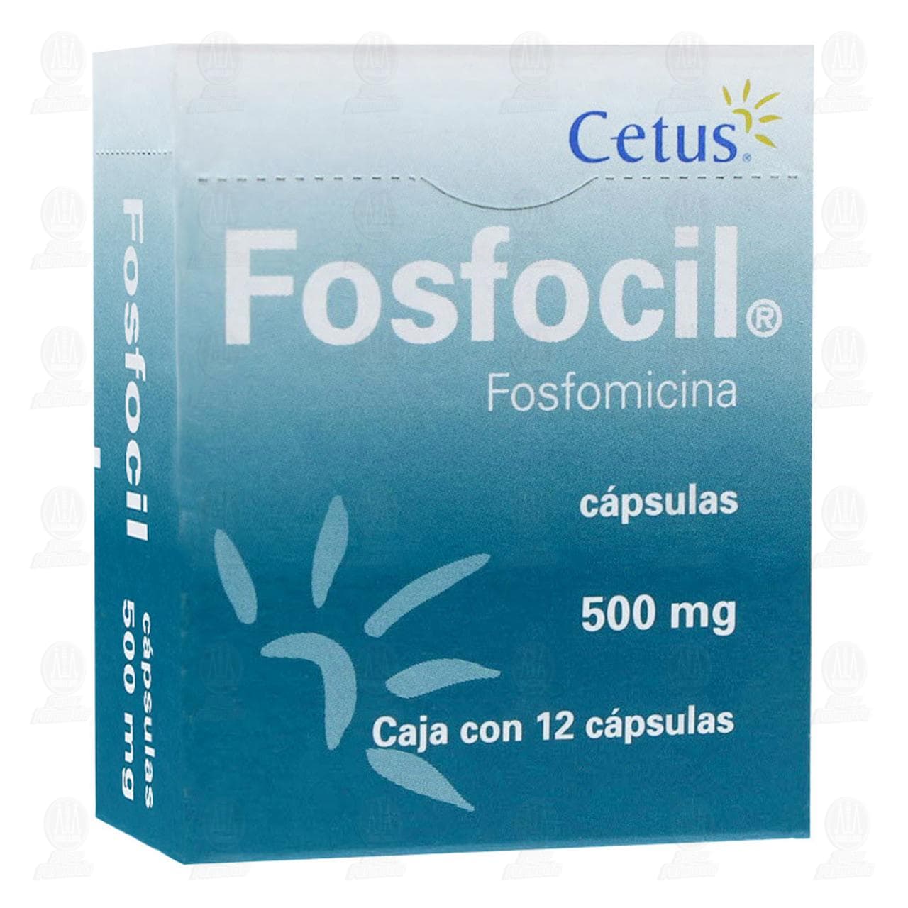 Fosfocil 500 mg, 12 C&aacute;psulas. image number 0