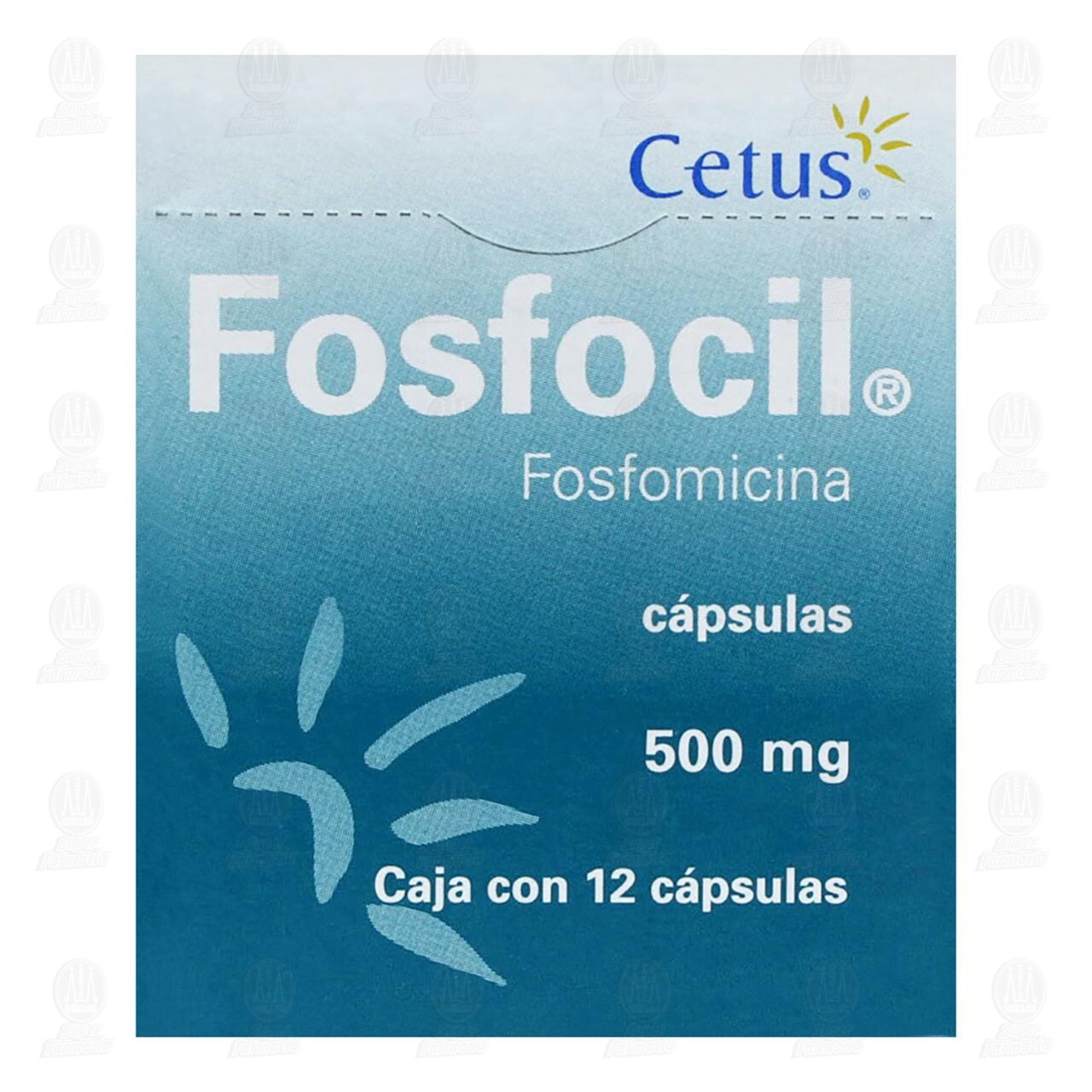 Fosfocil 500 mg, 12 C&aacute;psulas. image number 1