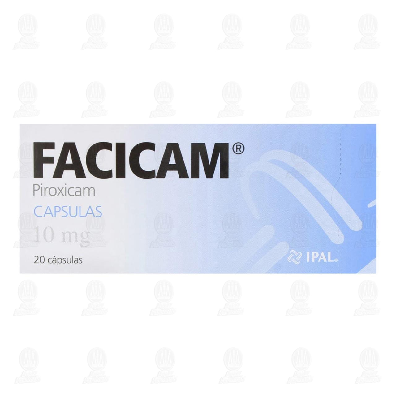 Facicam 10 mg, 20 C&aacute;psulas. image number 1