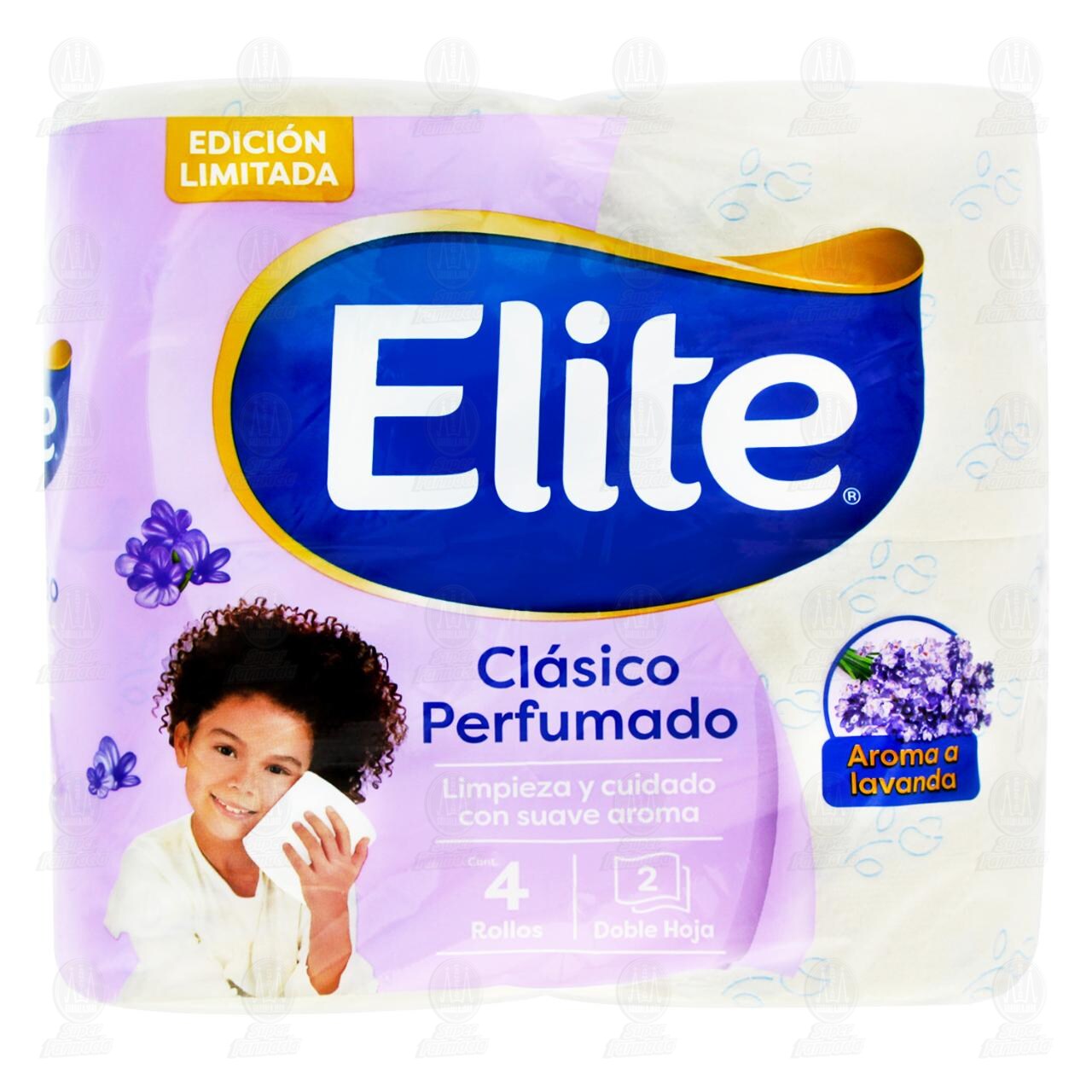 Papel Higi&eacute;nico Elite Cl&aacute;sico Perfumado, 4 pzas. image number 1