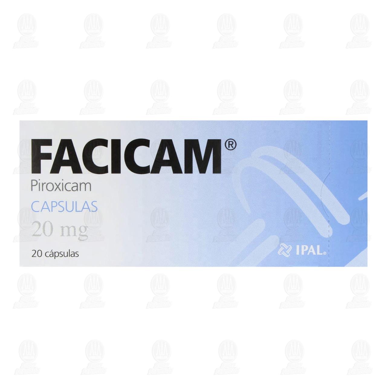 Facicam 20 mg, 20 C&aacute;psulas. image number 1