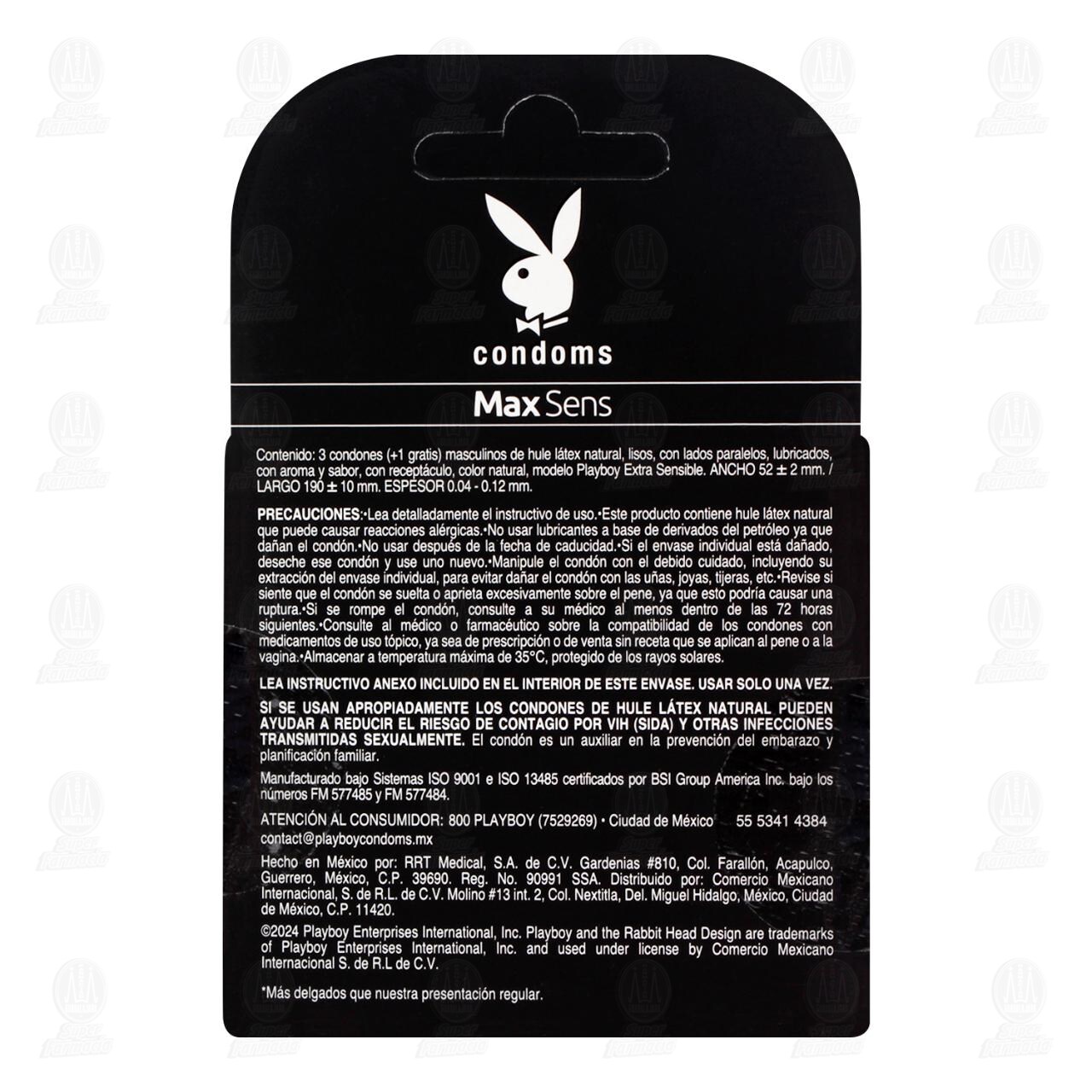 Max Sens Condones Passion Mix, 3 pzas + 1 gratis. image number 2