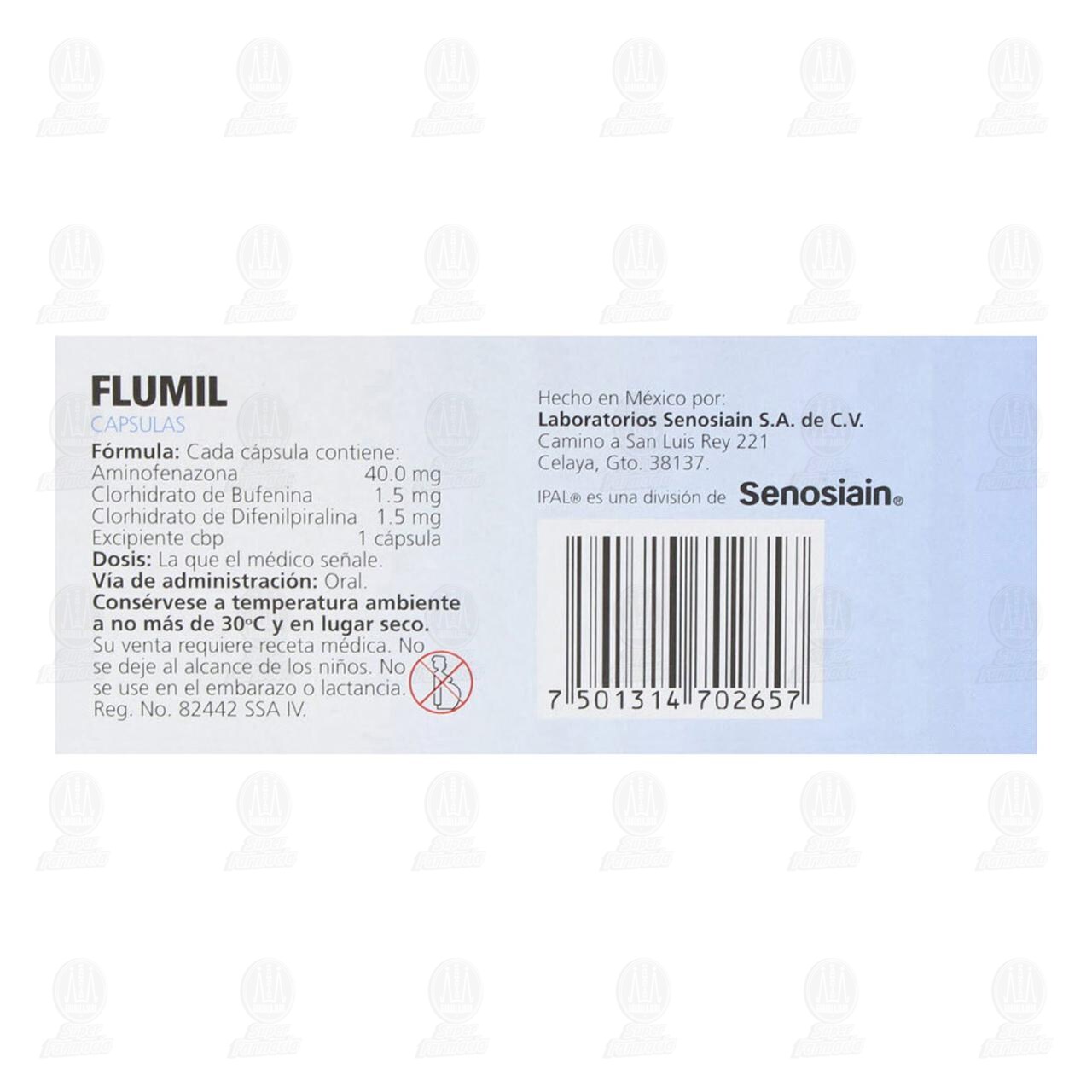 Flumil, 20 C&aacute;psulas. image number 2