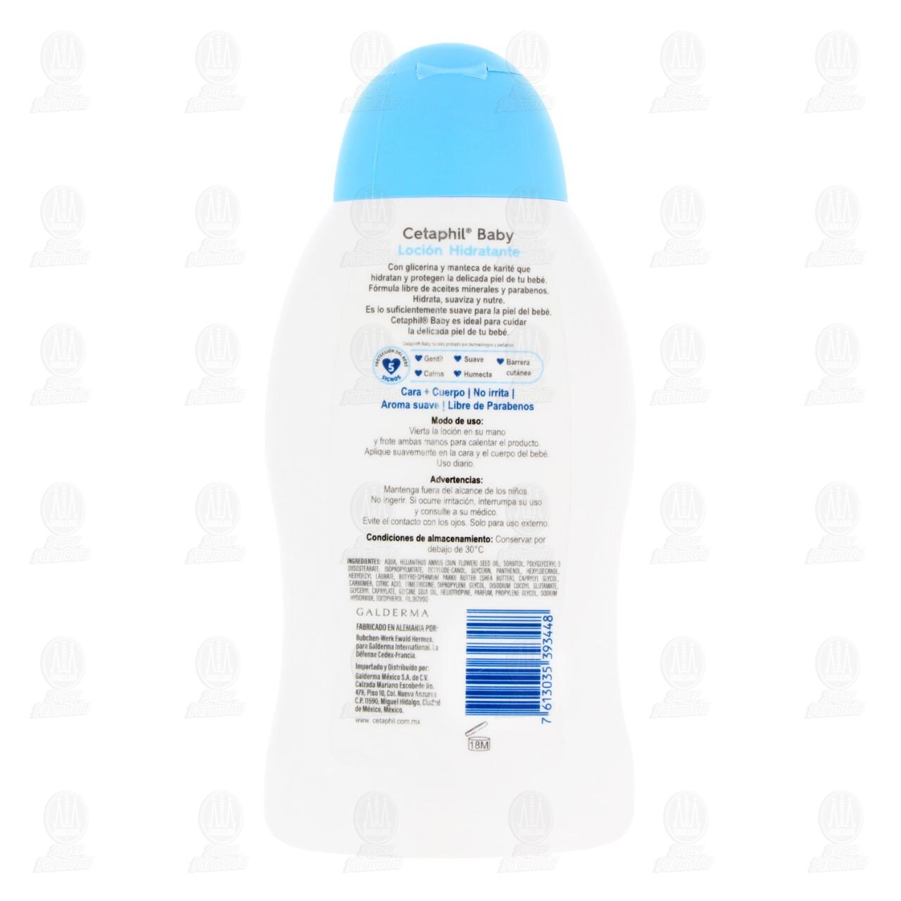 Cetaphil Baby Loción Hidratante, 300 ml. image number 2