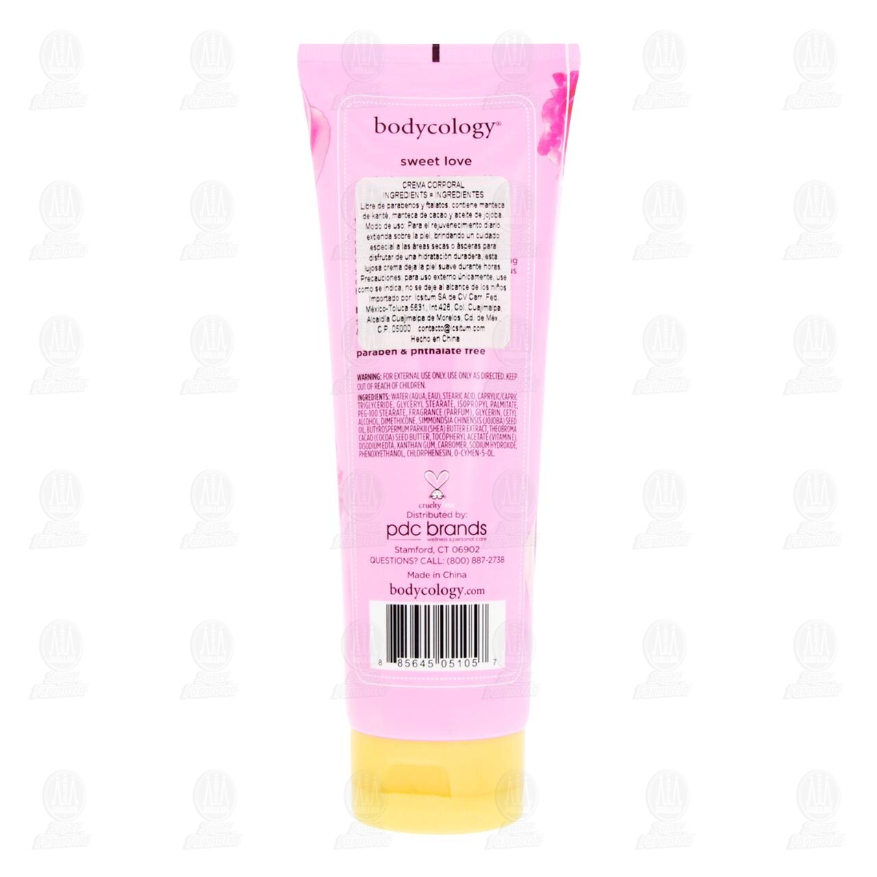 Crema Corporal Bodycology Sweet Love, 227 gr. image number 1