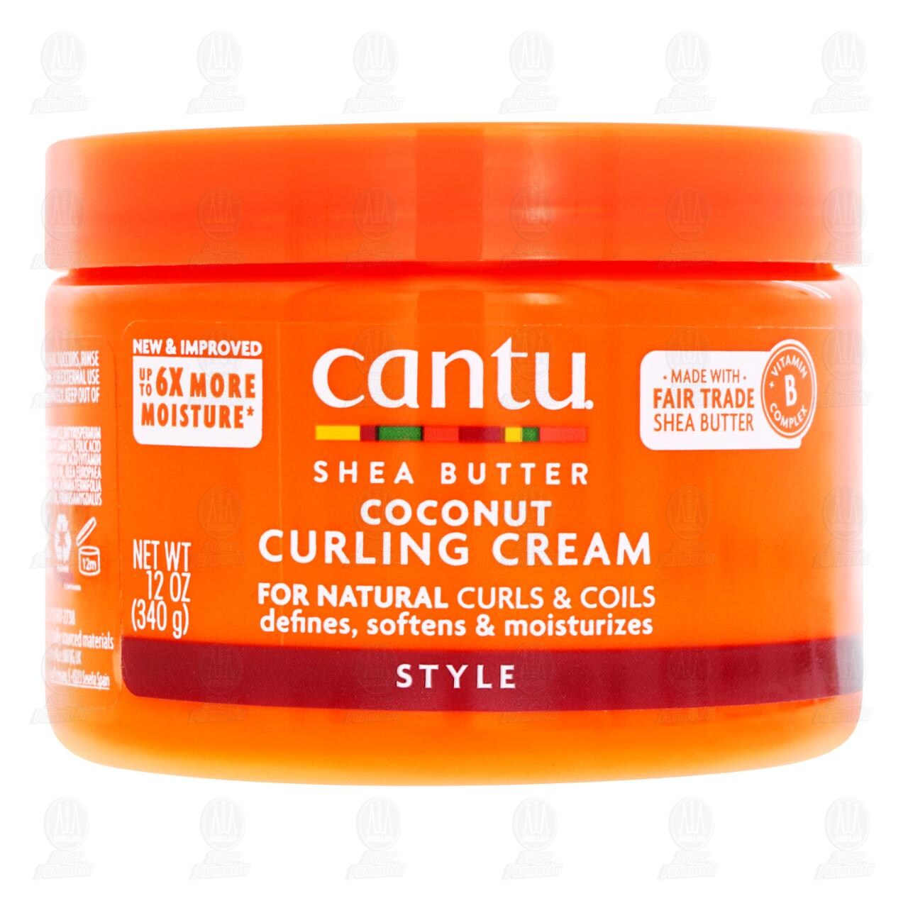 Crema Cantu de Coco para Rizos, 340 gr. image number 1