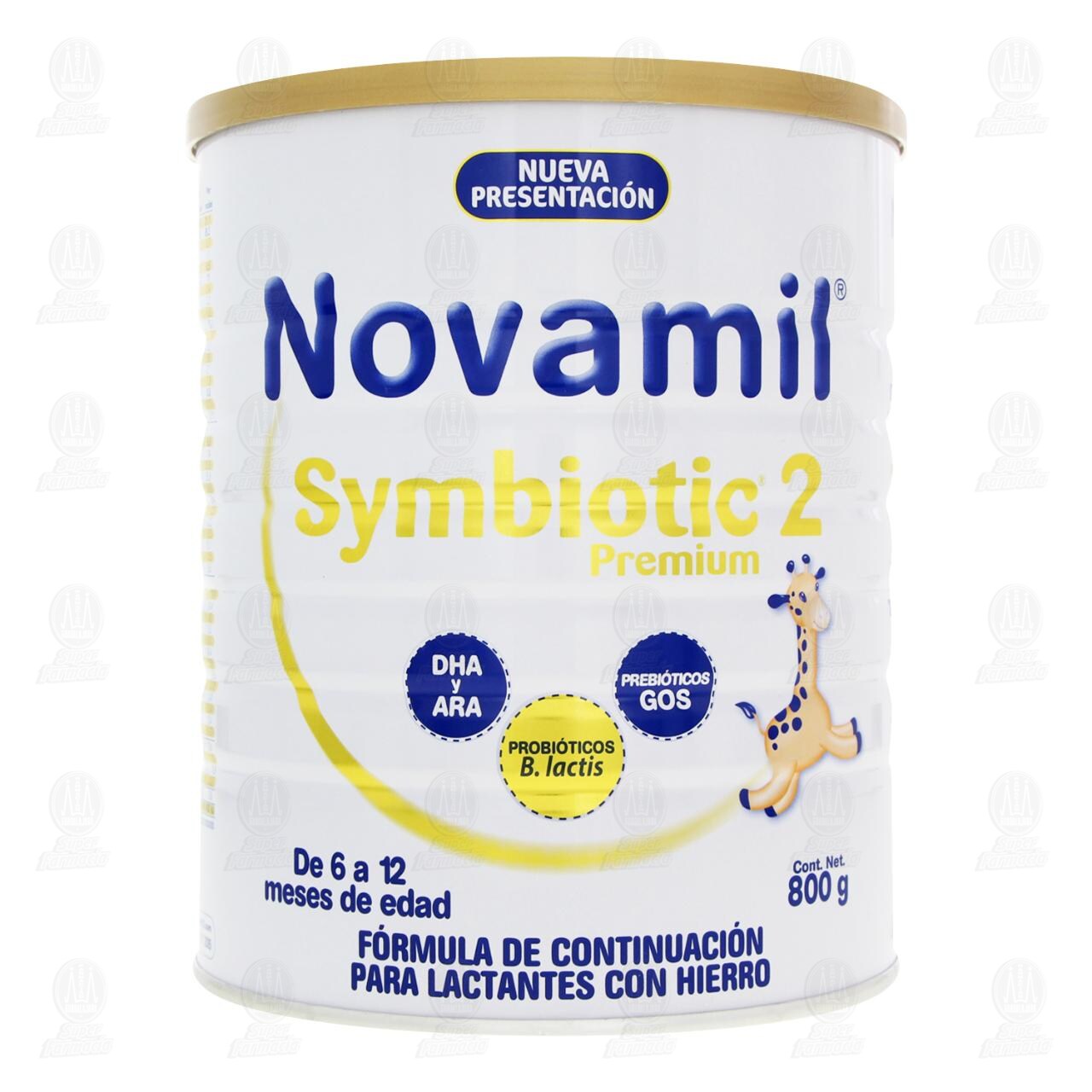 F&oacute;rmula Lactea Novamil Symbiotic Premium Etapa 2 en Polvo (Edad 6-12 Meses), 800 gr. image number 1