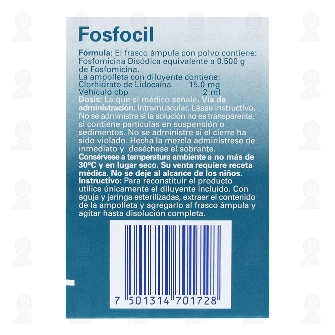 Fosfocil Soluci&oacute;n Infantil Inyectable, 0.5 gr. image number 2