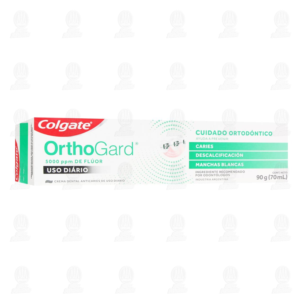 Crema Dental Colgate OrthoGard Cuidado Ortod&oacute;ntico, 70 ml.