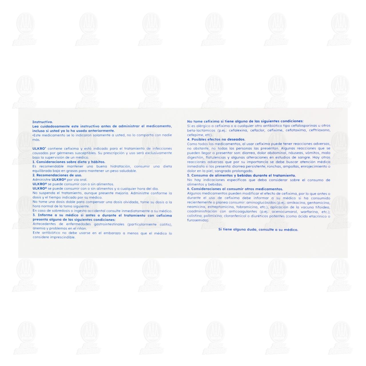 Ulkro 400 mg, 6 C&aacute;psulas. image number 2