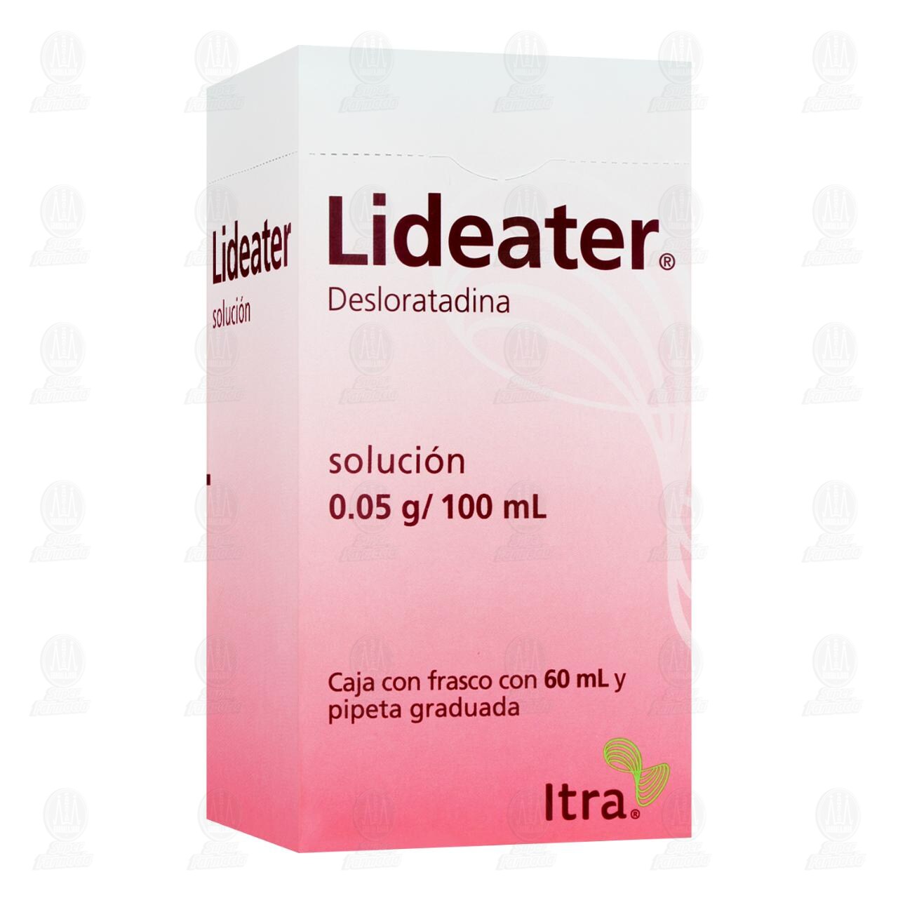 Lideater 0.05gr/100ml Soluci&oacute;n, 60 ml. image number 0