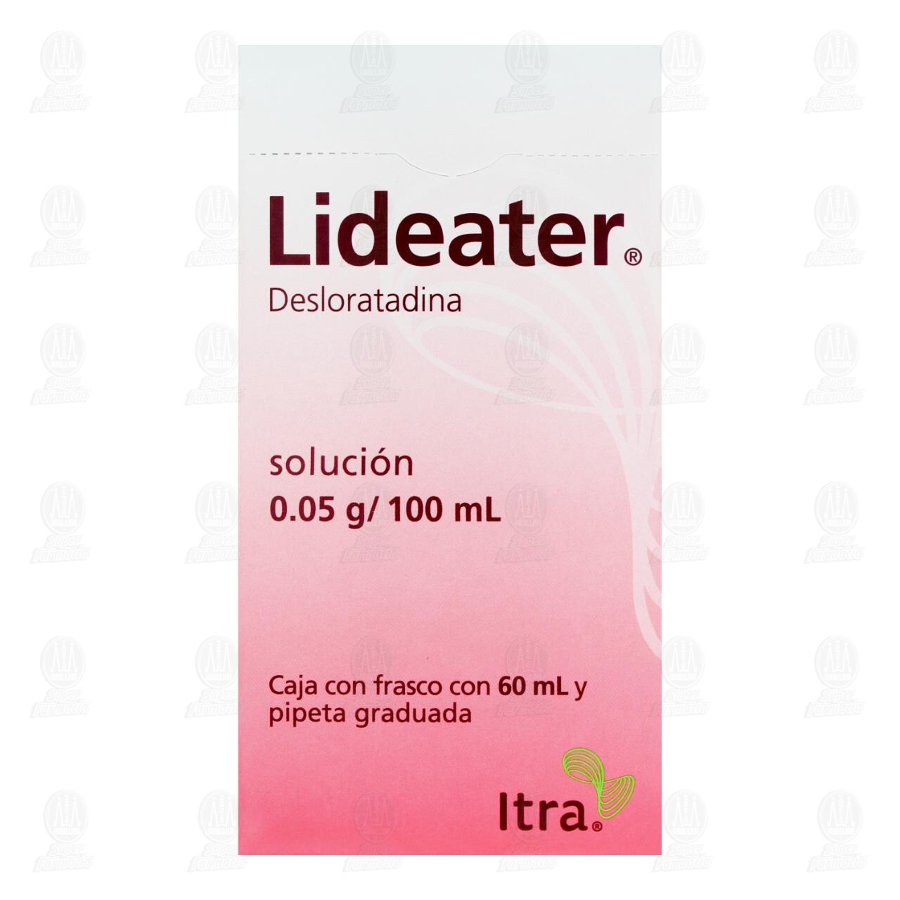 Lideater 0.05gr/100ml Soluci&oacute;n, 60 ml. image number 1