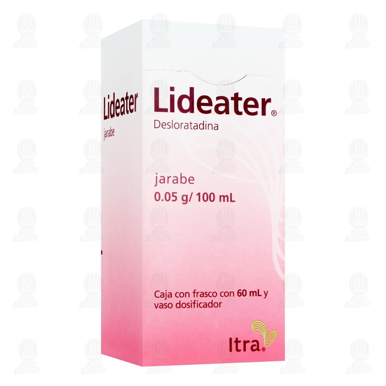 Lideater 0.05gr/100ml Jarabe, 60 ml. image number 0