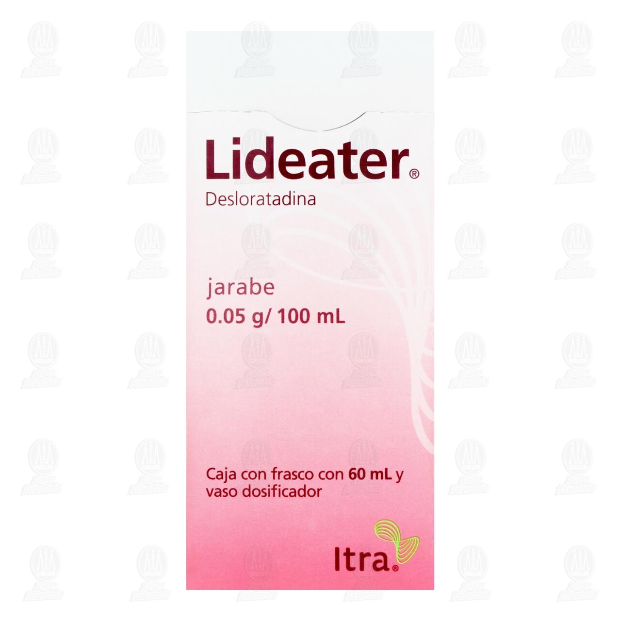 Lideater 0.05gr/100ml Jarabe, 60 ml. image number 1