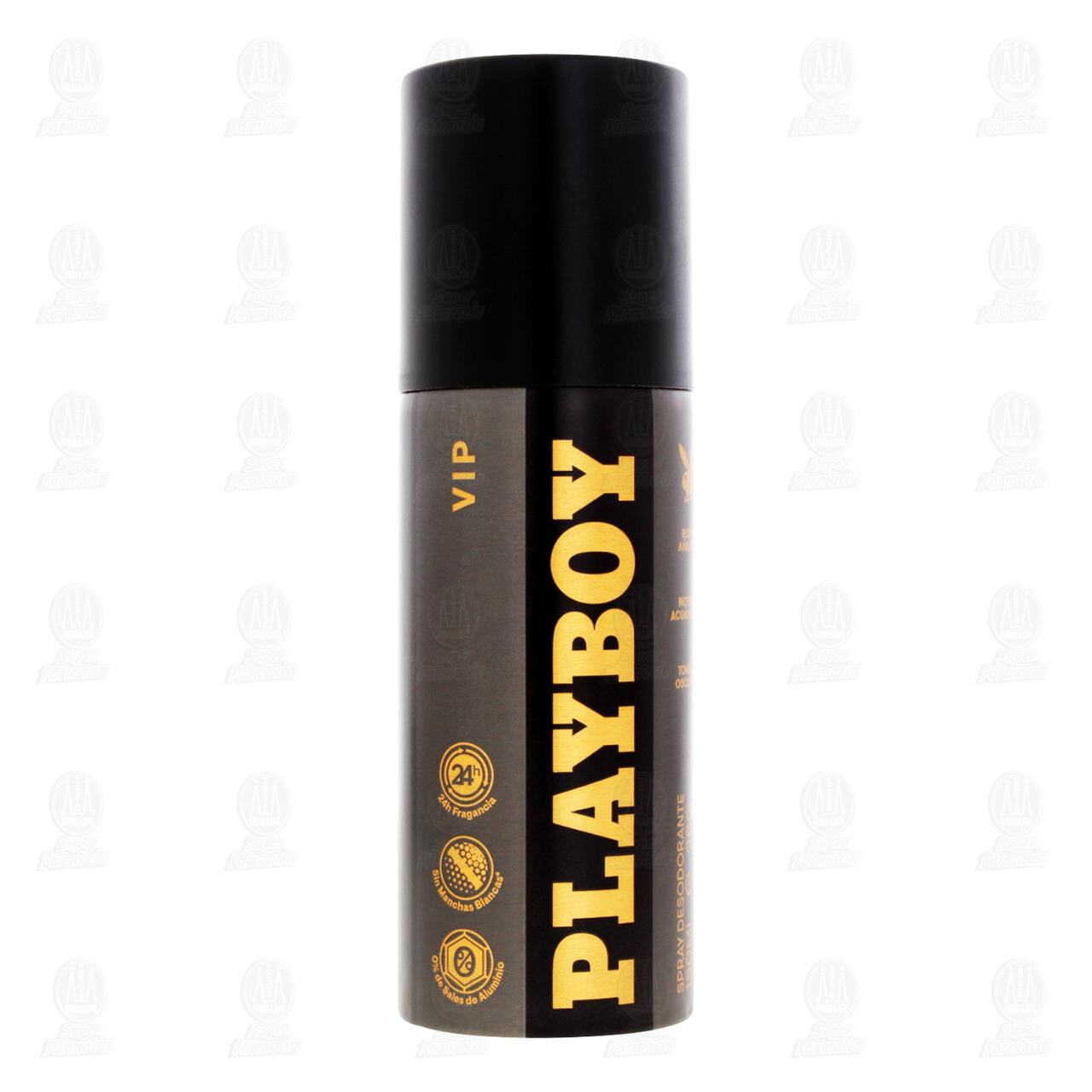 Desodorante Playboy Vip en Aerosol, 150 ml. image number 0