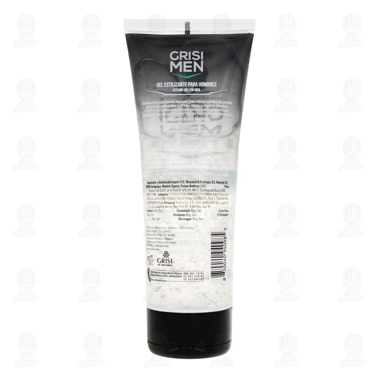 Gel Grisi Men Extra Firme Estilizante para Hombres, 200 gr. image number 1