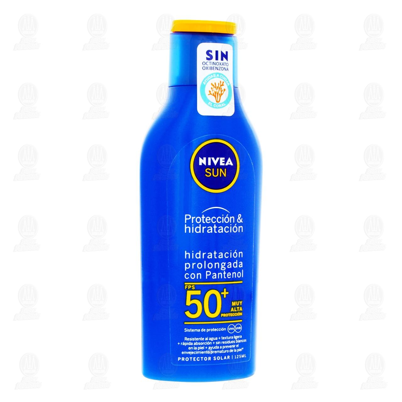 Protector Solar Nivea Sun Protecci&oacute;n & Hidrataci&oacute;n FPS 50+, 125 ml. image number 0