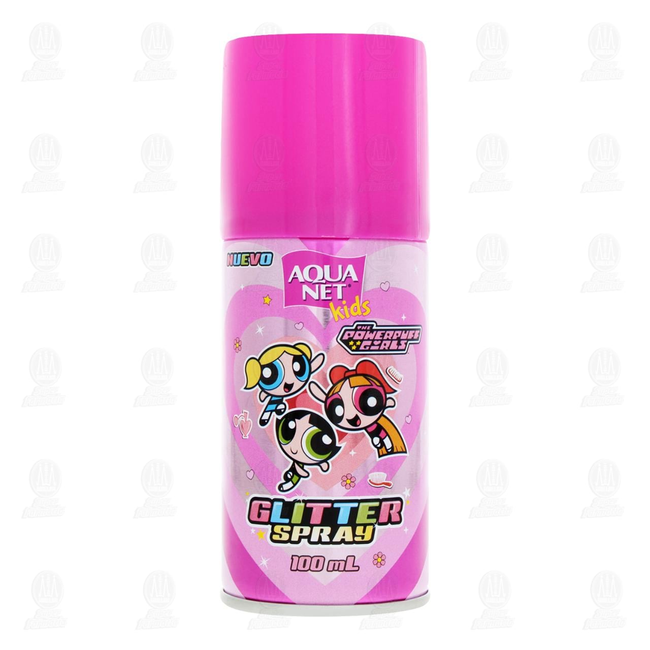 Spray con Glitter Aqua Net Kids The Powerpuff Girls, 100 ml. image number 1