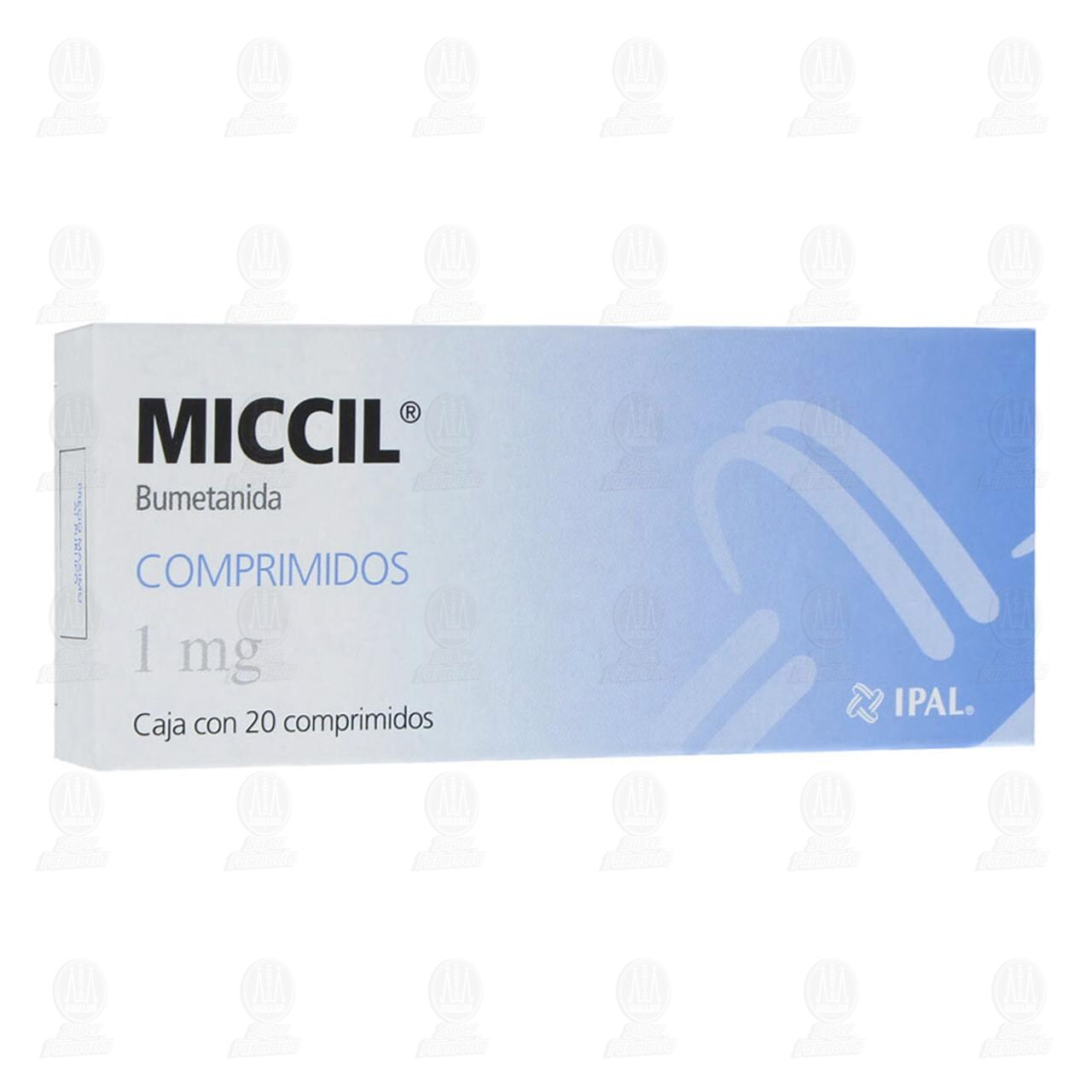 Miccil 1 mg, 20 Comprimidos. image number 0