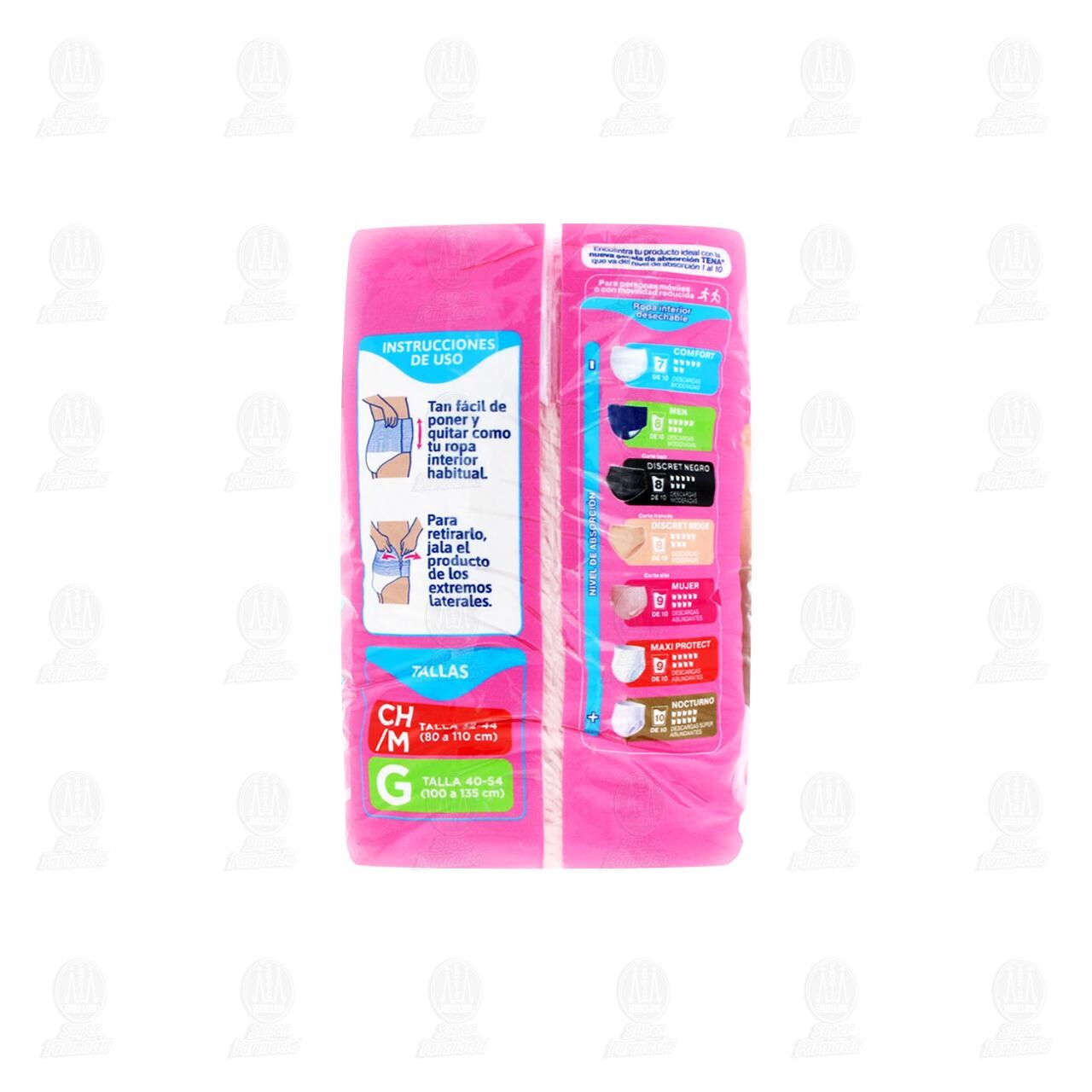 Ropa Interior Desechable Tena Pants Mujer Maxi Protect Talla Grande, 14 pzas. image number 2