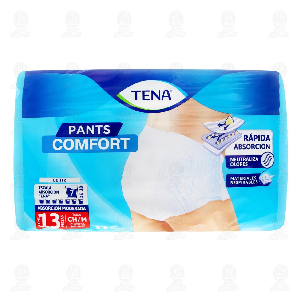 Ropa Interior Desechable Tena Pants Comfort Talla Chica-Mediana, 13 pzas. image number 1