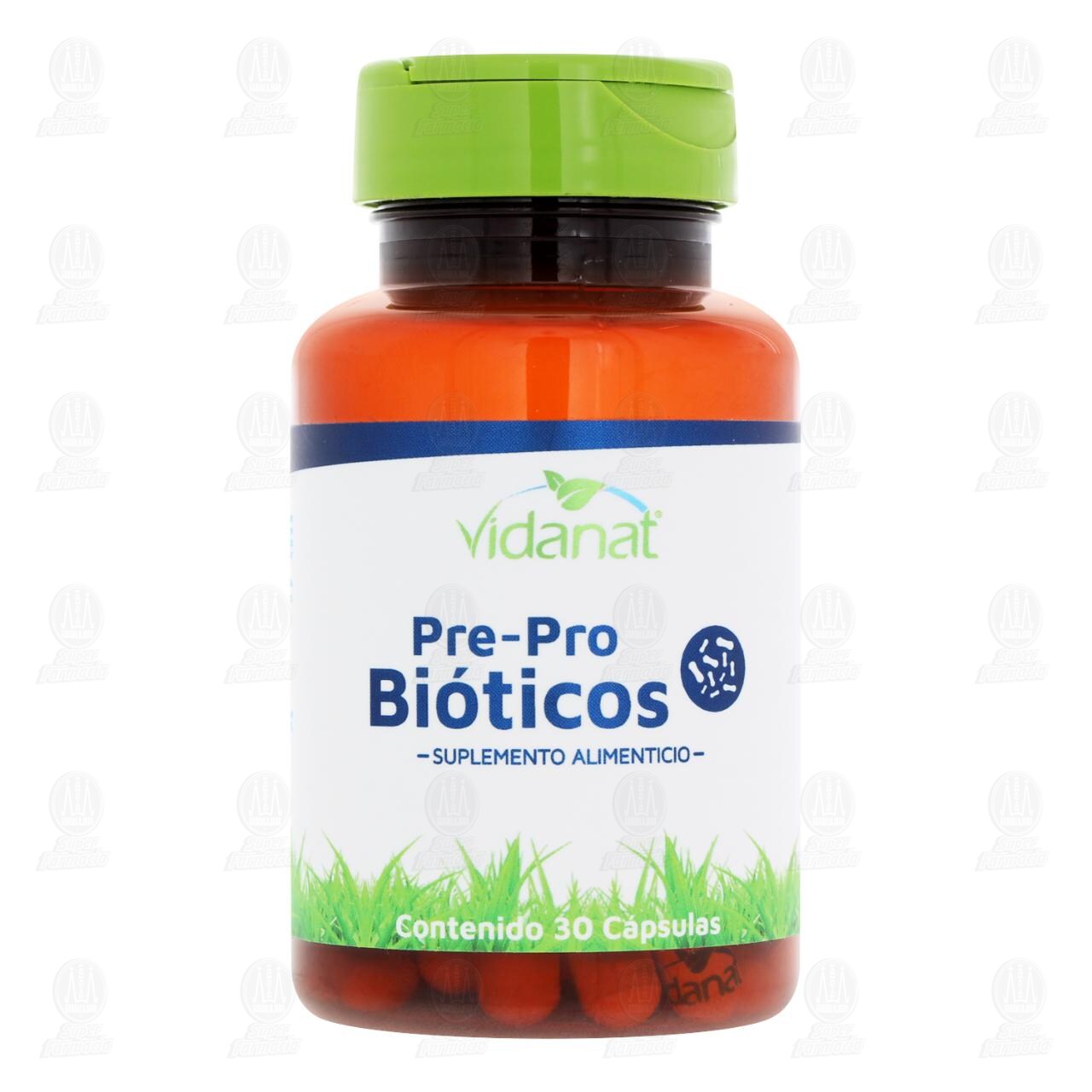 Pre-Pro Bi&oacute;ticos Vidanat Suplemento Alimenticio, 30 C&aacute;psulas. image number 1